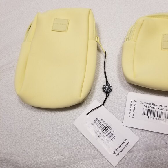 Maxbone GO! With Ease Pouch Butter Yellow Small & Large Leash Attachment Harness - Picture 3 of 10